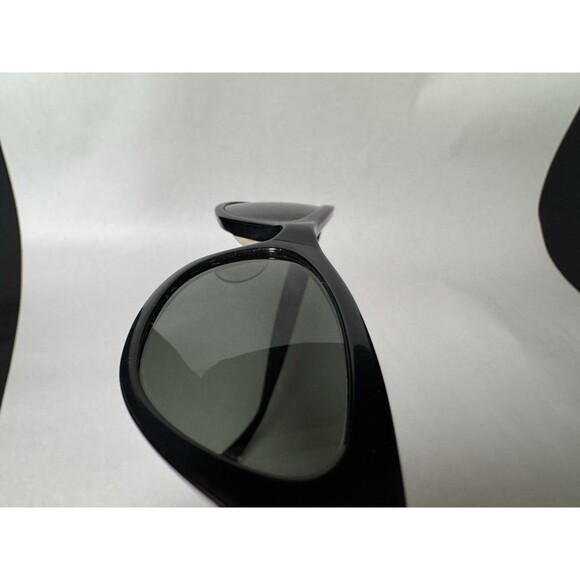 Vintage RAY-BAN B&L Black Cat Eye Sunglasses USA - Picture 9 of 13
